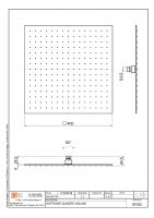 Верхний душ Quadro design Shower SF032 AS схема 2