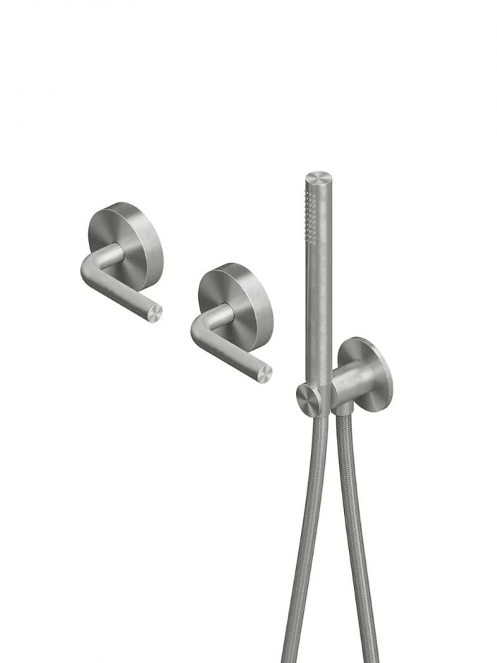 Смеситель для душа Quadro design Levo 14 68 AS на три отверстия