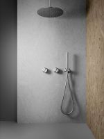 Смеситель для душа Quadro design Stereo 16 68 на три отверстия схема 5