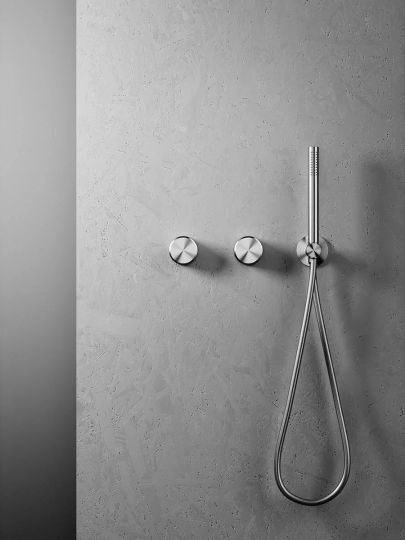 Смеситель для душа Quadro design Stereo 16 68 на три отверстия схема 6