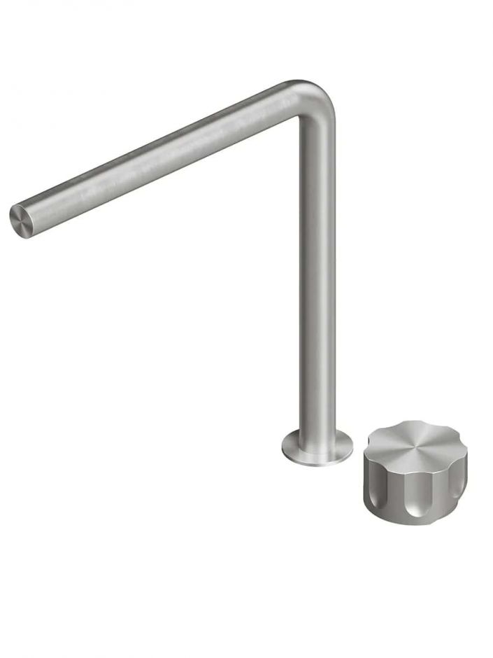 Смеситель для раковины Quadro design Modo 17 32T на два отверстия высокий