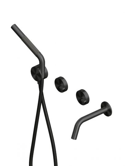 Смеситель для ванны и душа Quadro design FFQT 18 69 с изливом схема 3