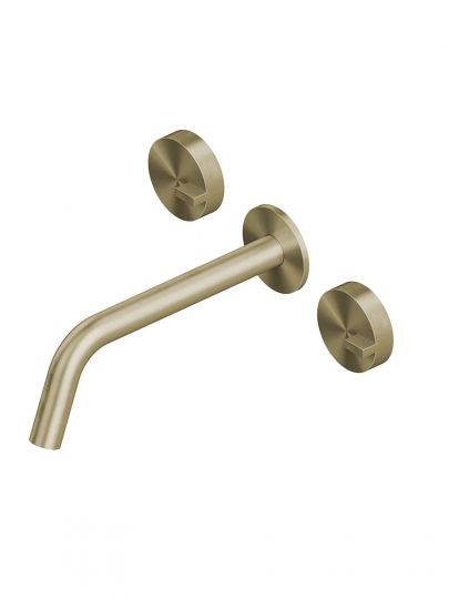 Смеситель для раковины Quadro design Q 18 11V настенный схема 3