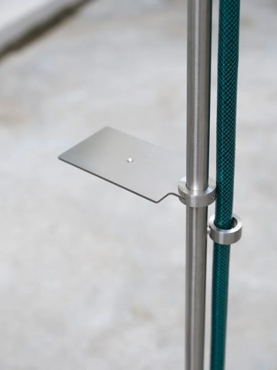 Уличный душ Quadro design CD021.1 AS с распылительной насадкой без шланга схема 7