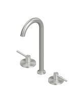 Смеситель для раковины Quadro design FFQT 21 32V на три отверстия высокий схема 1