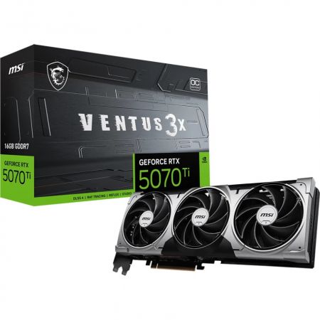 Видеокарта GeForce RTX 5070Ti 16Gb MSI Ventus 3X OC