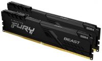 Модуль памяти DDR4 32Gb (2x16Gb Kit) Kingston 3200 Fury Beast KF432C16BBK2/32