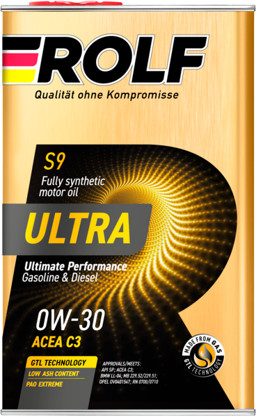 ROLF Ultra C3 0W-30, 1л