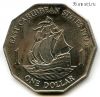 Восточно-Карибские государства 1 доллар 1995