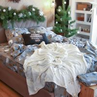Постельное бельё "Этель" 1.5 сп Let it snow (вид 2) 143х215 см, 150х214 см, 70х70 см - 2 штуки