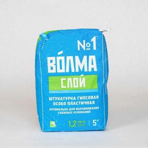 Штукатурка "Волма-слой" 5 кг.