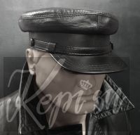 Фуражка СМЕРШ- картуз кожаный ЧK СССР