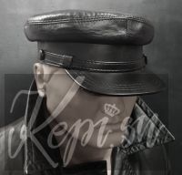 Фуражка СМЕРШ- картуз кожаный ЧK СССР