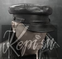 Фуражка СМЕРШ- картуз кожаный ЧK СССР