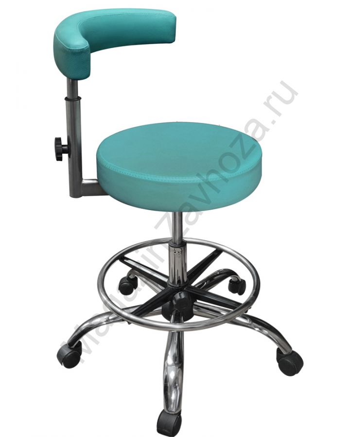Стул врача-стоматолога или ассистента М105-02 газлифт на роликах