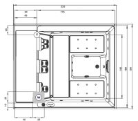 Гидромассажный СПА бассейн Albatros Soreha Pool 228х188 схема 2 Гидромассажный СПА бассейн Albatros Soreha Pool 228х188 схема 2