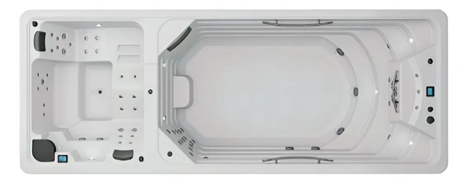 СПА бассейн Albatros Harry Swim 1 с противотоком 600х230 ФОТО