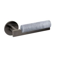 Ручка Olivari Bau M263B суперантрацит матовый+серый мрамор
