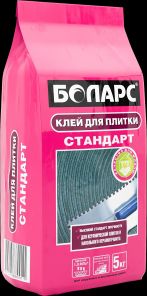 Клей "Боларс" стандарт д/плитки 5кг.