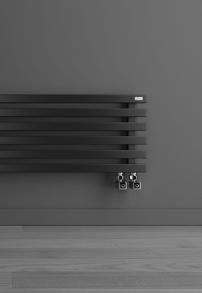 Полотенцесушитель горизонтальный водяной Broner MOOT H 12 580.1000 30х30 1000 мм ФОТО