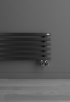 Полотенцесушитель водяной Broner MOOT H 12 580.1400 профиль 30х30 1400 мм схема 3