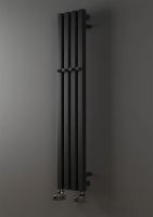 Водяной полотенцесушитель 30х30 Broner Moot Long Bath MB.SS.30.028.120.0000 с крючками 280 мм схема 2