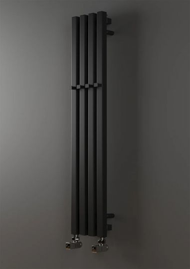 Водяной полотенцесушитель 30х30 Broner Moot Long Bath MB.SS.30.028.120.0000 с крючками 280 мм схема 2