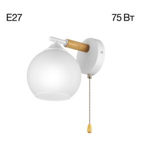 Бра с Выключателем Citilux TIKA CL133410 Белый, Металл / Ситилюкс.