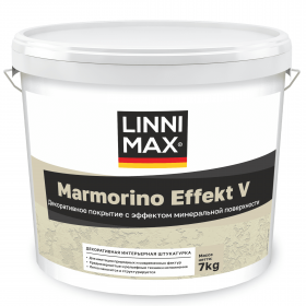 Декоративный Материал Linnimax Marmorino Effekt V 14кг Зерно 0,5мм / Линнимакс Марморино Эффект V.