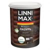 Лазурь для Дерева Linnimax Аква Лазурь 0.9л Белая для Внутренних и Наружных Работ / Линнимакс