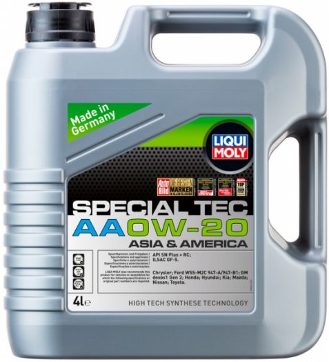 LIQUI MOLY Special Tec AA 0W-20, 4л