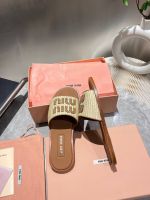 Шлепанцы MIU MIU Premium