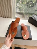 Сланцы шлепанцы Saint Laurent Premium