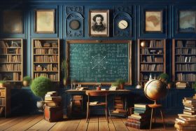 Фон стена "School wall №24"
