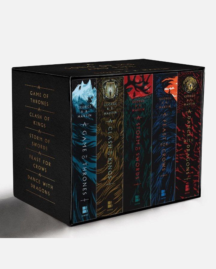 George R. R. Martin's A Game of Thrones 5-Book Boxed Set (Song of Ice and Fi...