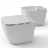 Приставной унитаз Globo Genesis GN001BI схема 3