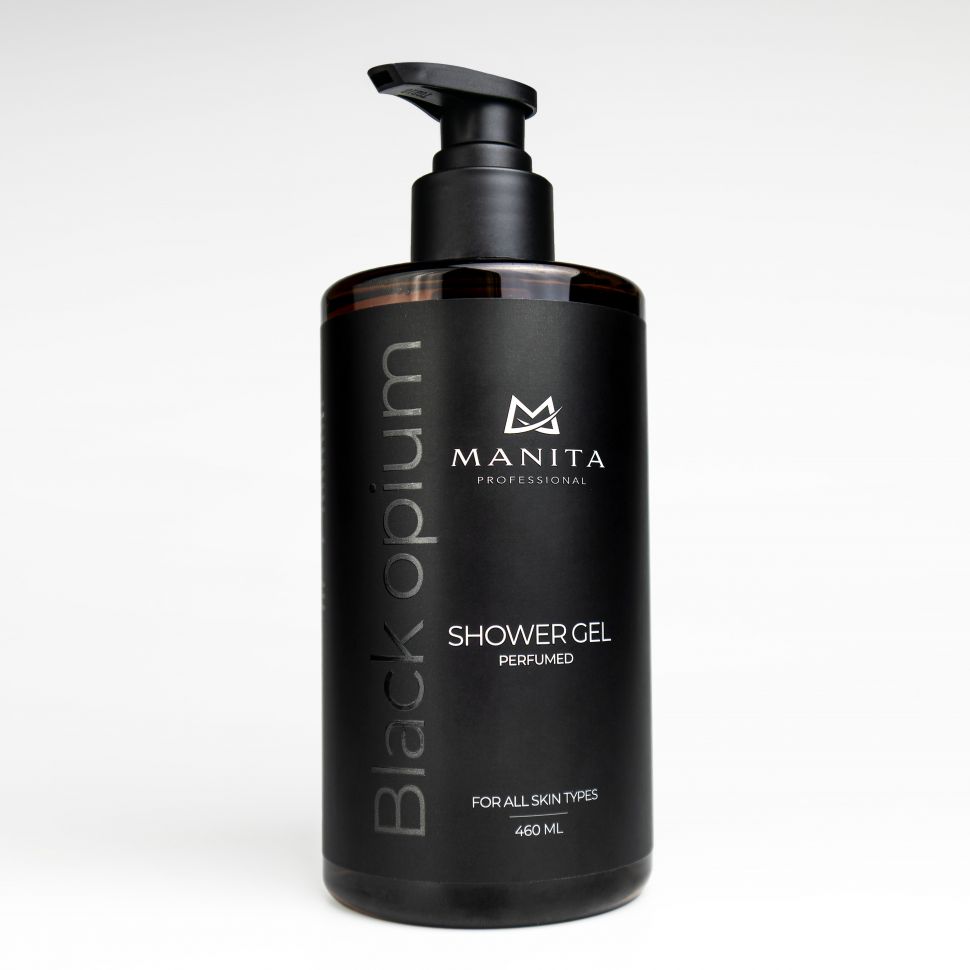 Гель для душа MANITA PROFESSIONAL парфюмированный "BLACK OPIUM" 460 мл