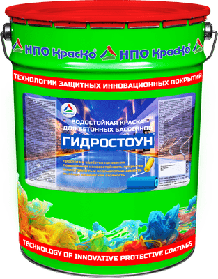 КрасКо Гидростоун  RAL 5012, объем 10 кг.