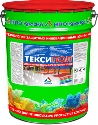 КрасКо Тексипол красно-коричневый, объем 3 кг.