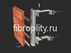 Отделка клинкерным кирпичом крепеж