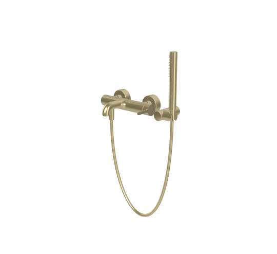 Смеситель внешнего монтажа с душевым комплектом Fima carlo frattini Snap F3114 схема 8