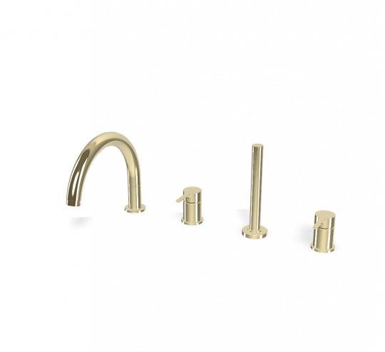 Смеситель на борт ванны Fima carlo frattini Snap F3124N схема 7