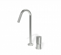 Fima carlo frattini Spillo Tech смеситель для раковины с вращающимся изливом 125мм  F3271TNC схема 14