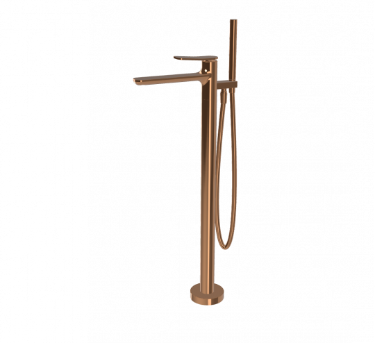 Смеситель для ванны напольный Fima carlo frattini Flo F3804/6N схема 12