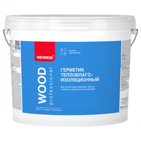 Герметик Межшовный для Сруба Neomid Wood Professional 310мл Дуб Эластичный, Окрашиваемый / Неомид Вуд.