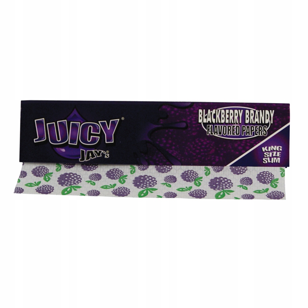 Бумажки Juicy Jay Blackberry brandy KS Slim