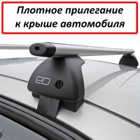 Багажник на крышу Toyota Corolla (sedan, 2006-13), ЕД, аэродинамические дуги