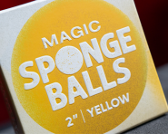 Magic Sponge Balls 4 шт желтые  2" by Murphy's Magic