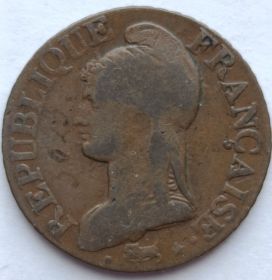 5 сантимов  Франция (Первая республика)1799