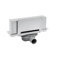 Трап душевой Plumberia Selection PS WALLDRAIN PSW30MT 6x30 встраиваемый в стену схема 1